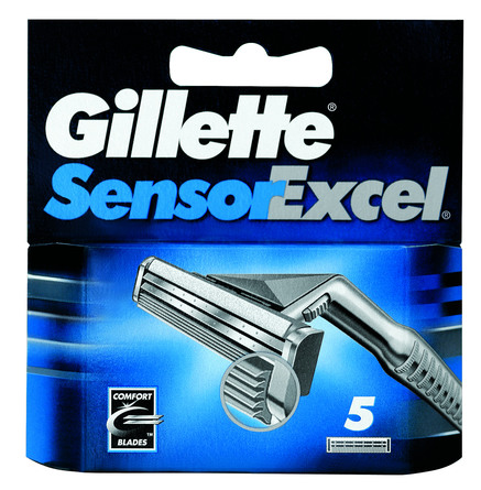 Gillette Sensor Excel Barberblade 5 stk.