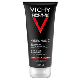 Vichy Homme Hydra Mag-C Shower Gel 200 ml