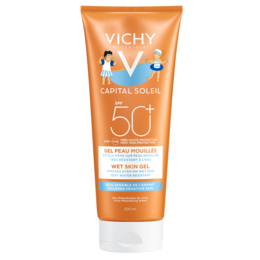 Vichy Capital Soleil Wet Skin Gel Børn SPF 50+ 200 ml