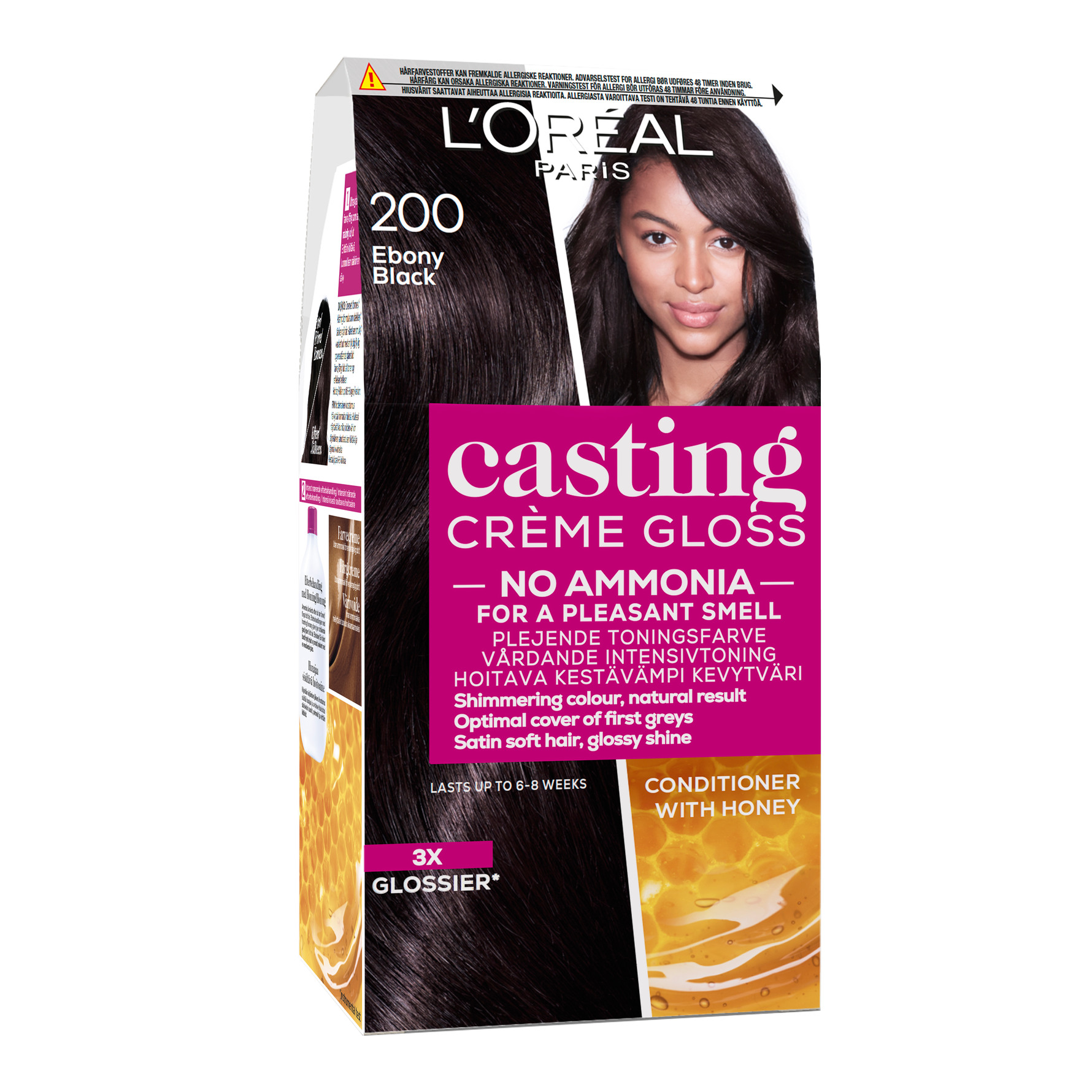 Køb L'Oréal Paris Casting Creme Gloss 200 Noir Glossy Blacks Matas