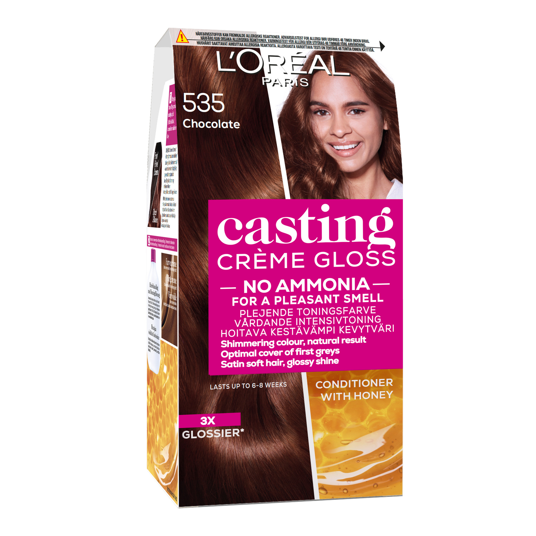 Gloss Loreal Chocolate Glace / Comprar Tintura Loreal Casting Creme Gloss 415 Chocolate - Indulge lips in rich shiny color with l'oral paris lip gloss from colour riche extraordinaire.