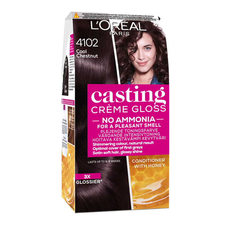 Casting Creme Gloss 4102. Кастинг лореаль 4102 на волосах. Лореаль блеск 410. Casting Creme Gloss 500 отзывы. Краска casting natural gloss