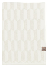 Mette Ditmer GEO Badehåndklæde Off-White 70 X 133 cm