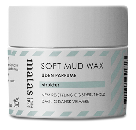 Matas Striber Soft Mud Wax Uden Parfume 75 ml