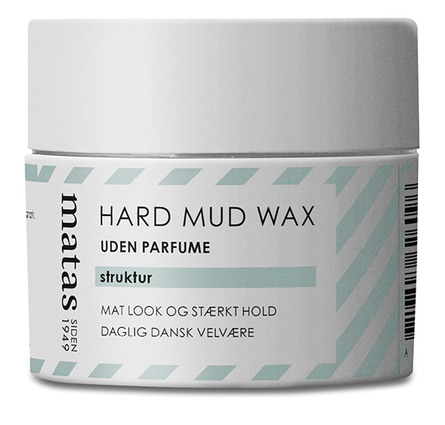 Matas Striber Hard Mud Wax Uden Parfume 75 ml