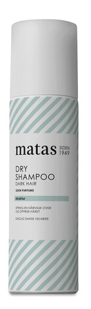 Matas Striber Dry Shampoo Dark Hair Uden Parfume 200 ml