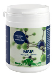 Natur Drogeriet MSM 500 mg 180 kaps.