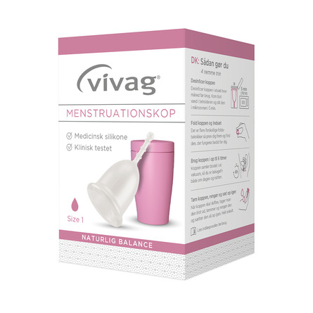 Vivag Menstruationskop lille 1 stk