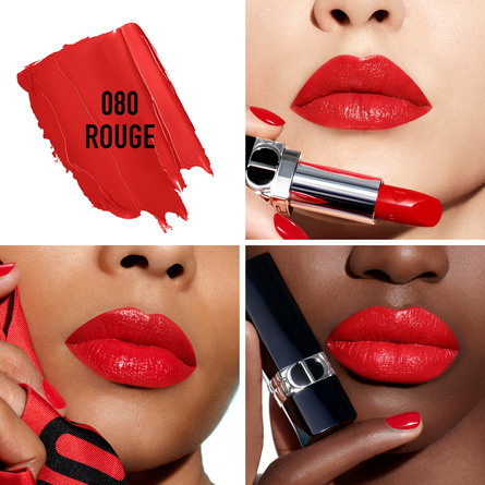 DIOR Rouge Dior Couture Colour Refillable Lipstick 080 Red Smile