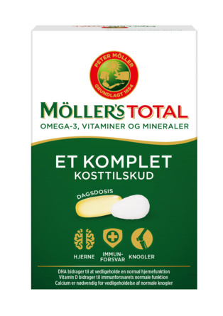 Møllers Tran Total + omega, 56 stk 56 stk