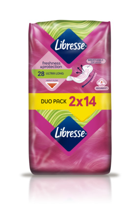 Libresse Ultra Long Duo Pack 28 stk