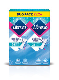 Libresse Trusseindlæg Long Duo Pack 52 stk