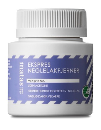 Matas Striber Ekspres Neglelakfjerner uden Acetone og Parfume 75 ml