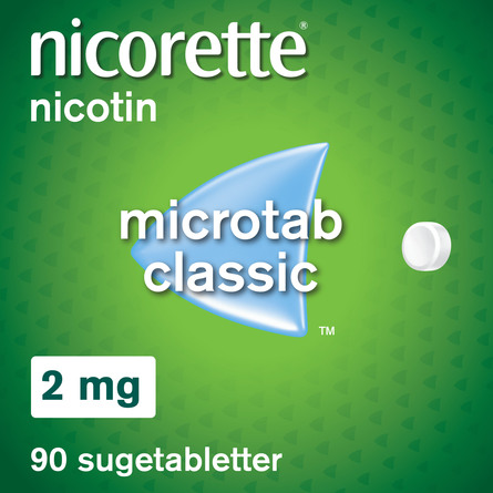 Nicorette® Microtab Classic 2 mg 90 stk