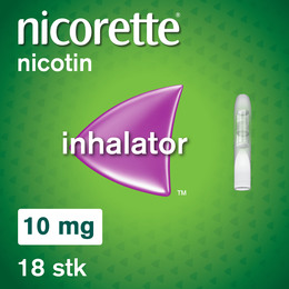 Nicorette® Inhalator+Refill 10 mg 18 stk