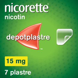 Nicorette® Plaster 15 mg 7 stk