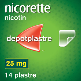 Nicorette® Plaster 25 mg 14 stk