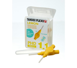 Tandex Mellemrumsbørste Flexi PHD 1.1/ISO 3 Lemon 6 stk