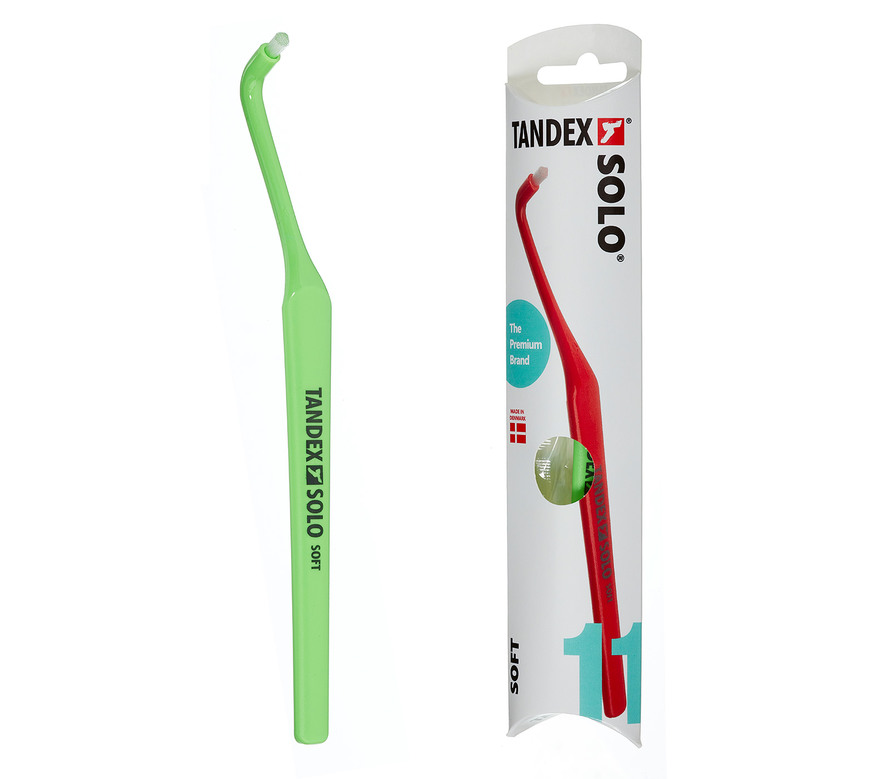 Calibre Skuffelse Solskoldning Køb Tandex Solo tandbørste soft 1 stk - Matas