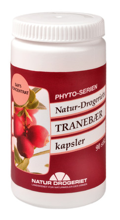 Natur Drogeriet Tranebær 500 mg 90 kaps.