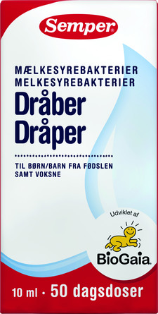 Semper BioGaia mælkesyrebakteriedråber 10 ml