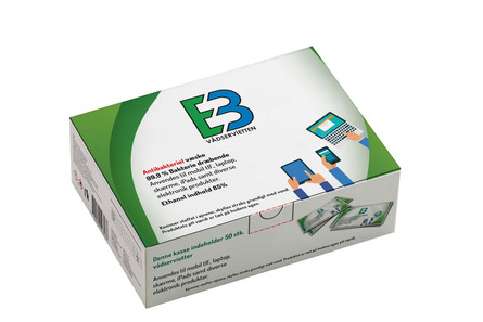 Desinfektion Renseservietter 85% Ethanol 50 stk.