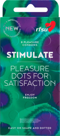 RFSU Stimulate Kondomer 8 stk