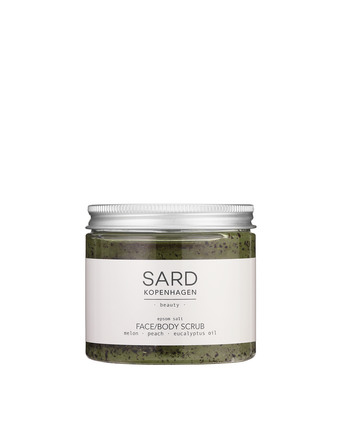 SARDkopenhagen Face and Body Scrub Melon, Fersken, Eucalyptus
