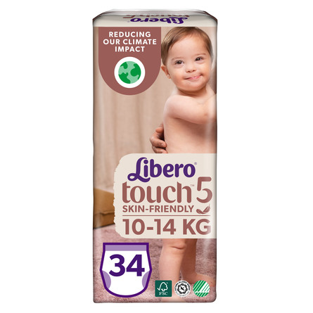 Libero Touch Pants Str. 5 34 stk.