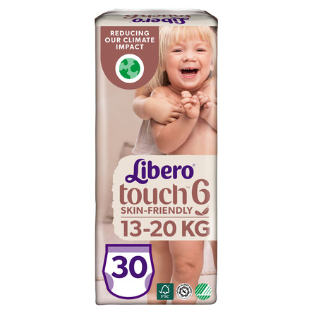 Libero Touch Pants Str. 6 30 stk.