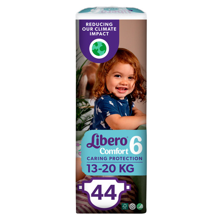 Libero Comfort str 6 Bleer 44 stk