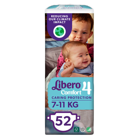 Libero Comfort str 4 Bleer 52 stk