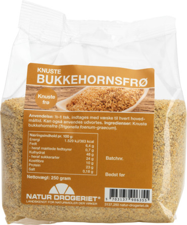 Natur Drogeriet Bukkehornsfrø Knust 250 g