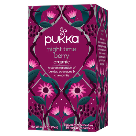 Pukka Night Time Berry Tea 20 breve