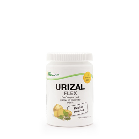 Urizal flex ingefær 100 tab