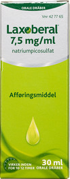 Laxoberal Dråber 7,5 mg/ml 30 ml