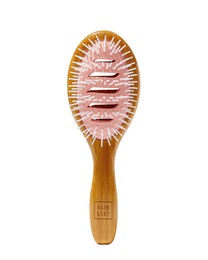 HairLust Bamboo Vented Paddle Brush Rosa/brun