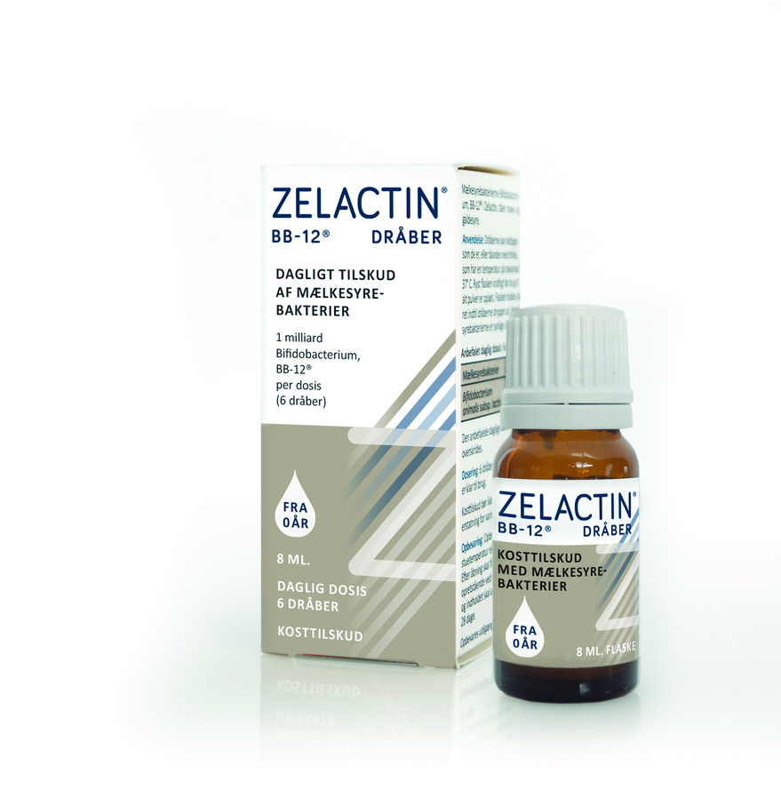 Køb Bifidobacterium, BB12, dråber. 8 ml fra Zelactin - Matas