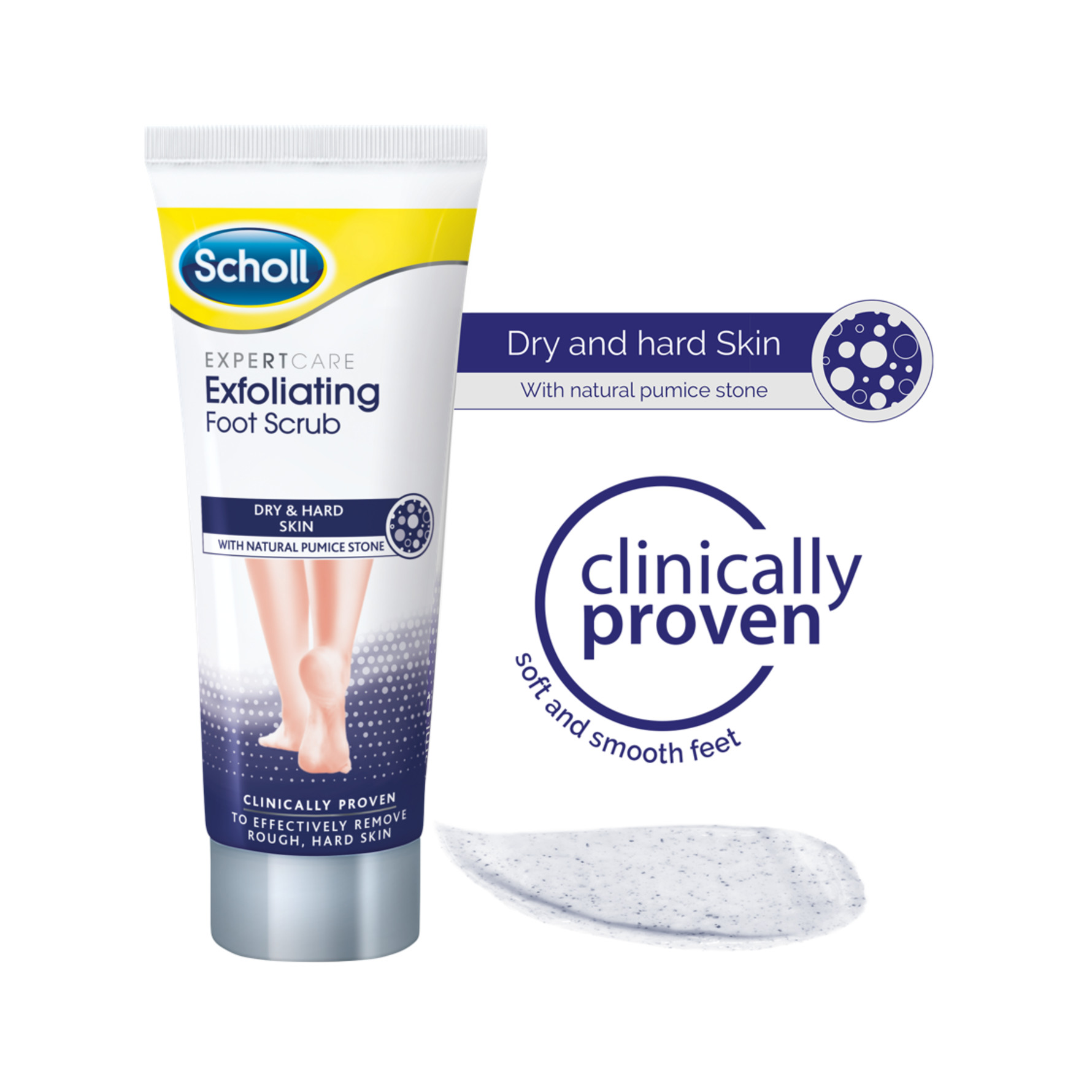Køb Scholl Exfoliating Foot Scrub Matas