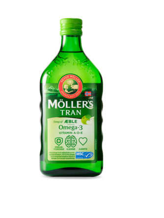 Møllers Tran m/æble 500 ml