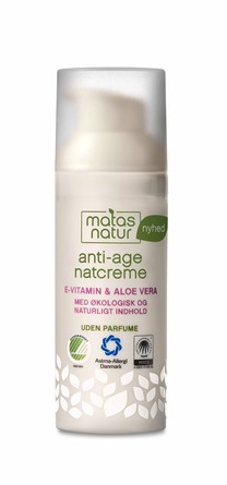 Matas Natur Aloe Vera & E-vitamin Anti-Age Natcreme 50 ml