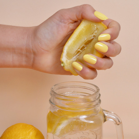 Le mini macaron Single Gel Polish Lemon Sorbet