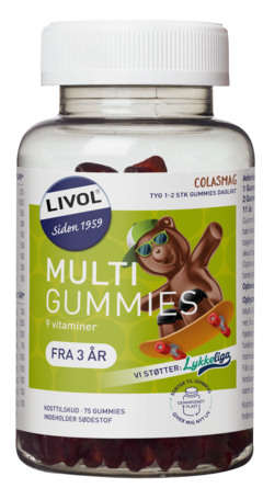 Livol Vitaminbjørne Cola 75 stk.