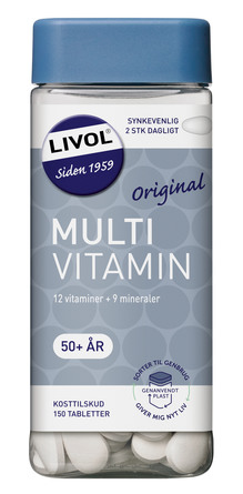 Livol Multivitamin 50+ 150 tabl.