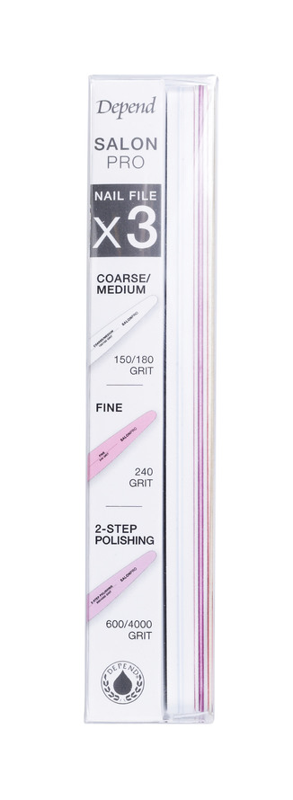 Depend X3 SalonPro Nail File Kit