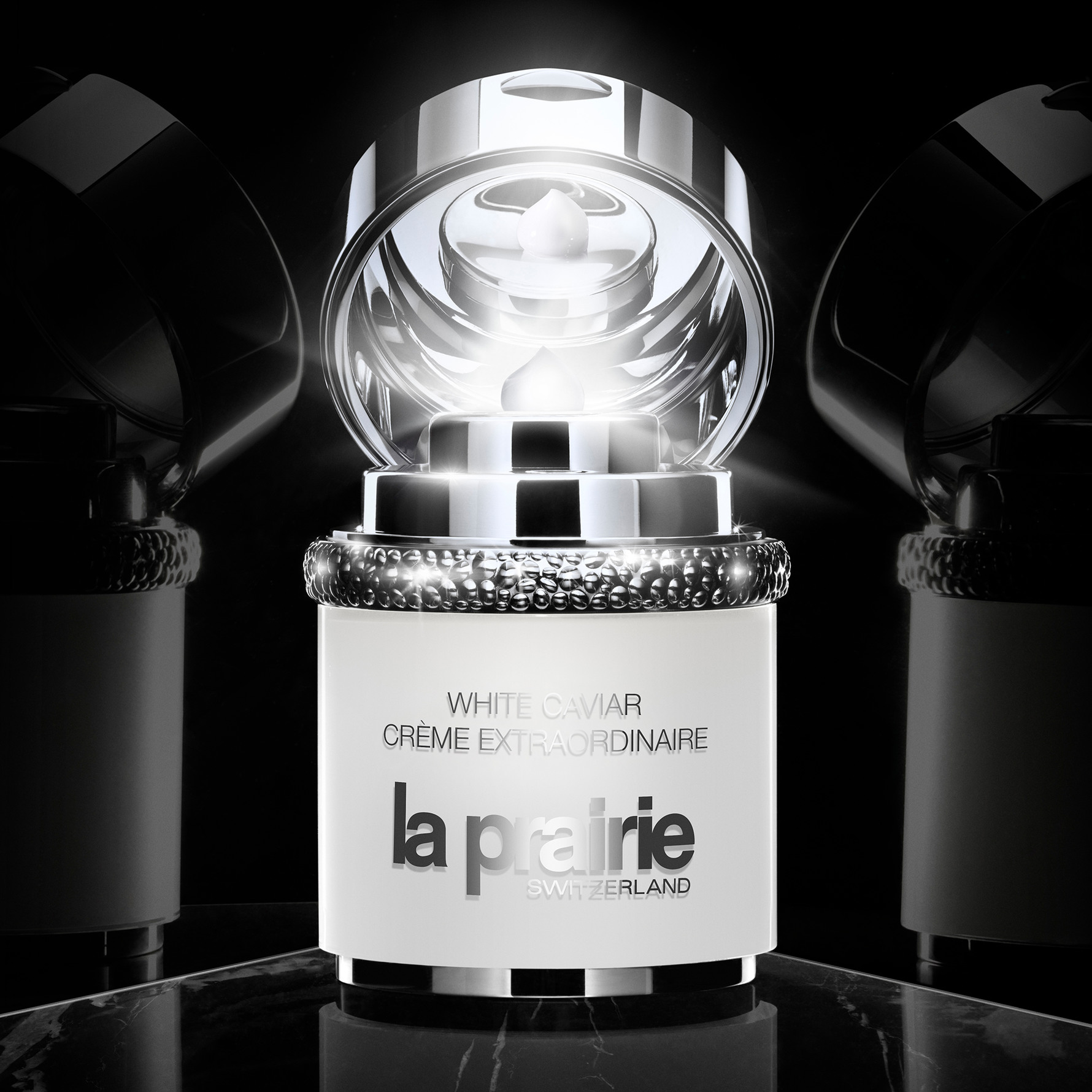 Crème Visage La Prairie Blanc Caviar Extraordinaire Illuminante - 60 Ml, Neuve Scellée