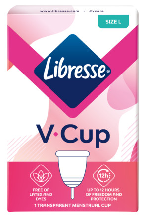 Libresse V-Cup Large 1 stk