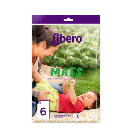 Libero Skifteunderlag 6 stk.