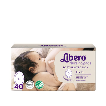 Libero Ammeindlæg Hvide 40 stk
