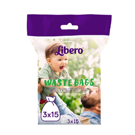 Libero Waste Bags (3 x 15)